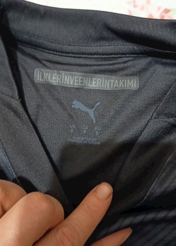 Erkek Siyah Kısa Kollu Spor Tişört - Görsel 2