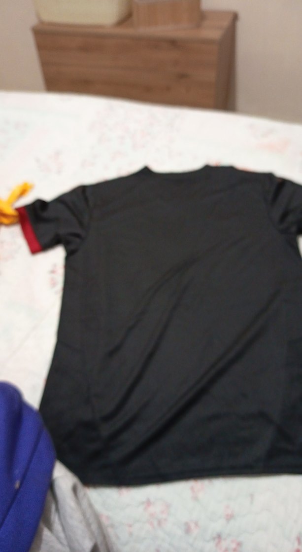 Erkek Siyah Kısa Kollu Spor Tişört - Görsel 3