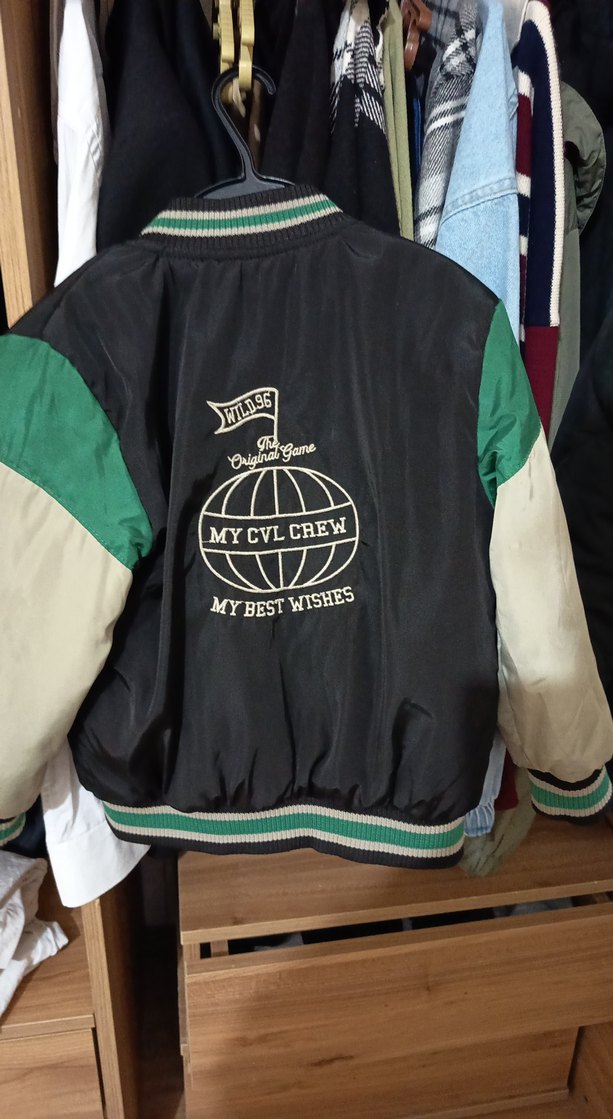 Düğmeli Siyah Erkek Çocuk ceket - Görsel 3