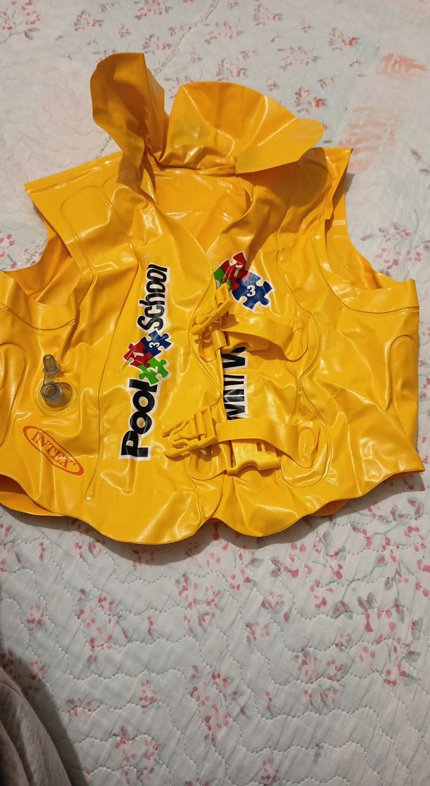 Sarı Çocuk Şişme Yüzme Yeleği - Görsel 2