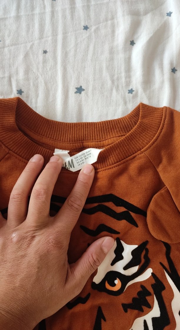 Kahverengi Baskılı Erkek Çocuk Sweatshirt - Görsel 2