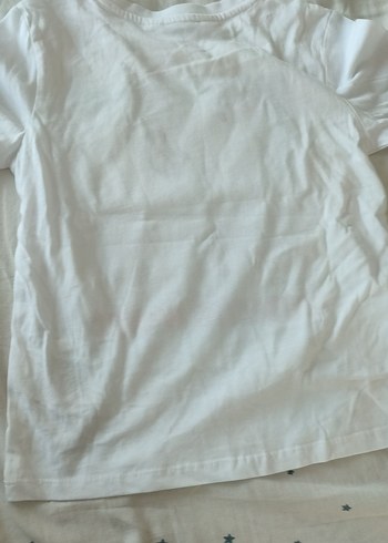 Beyaz Baskılı Erkek Çocuk Tişörtü - Görsel 3