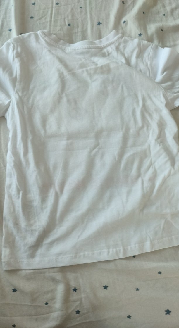 Beyaz Baskılı Erkek Çocuk Tişörtü - Görsel 3