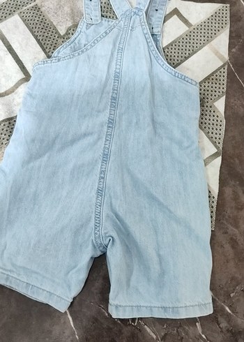 LC Waikiki erkekler çin Gri Denim Askılı Tulum