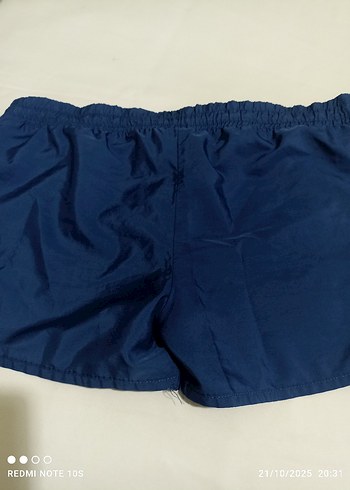 Lacivert Mini kadın şort Mayo - Görsel 3