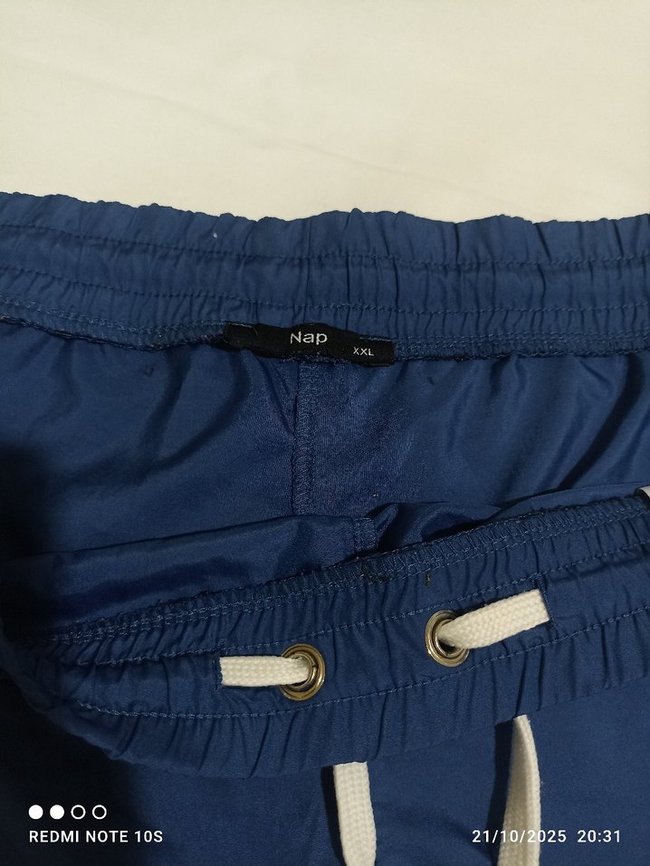 Lacivert Mini kadın şort Mayo - Görsel 2