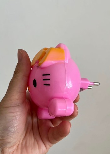 Beden Renk Pembe Hello Kitty Gece Lambası