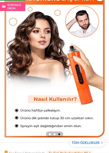 Morfose Extra Strong Saç Spreyi 400 ml - Görsel 2