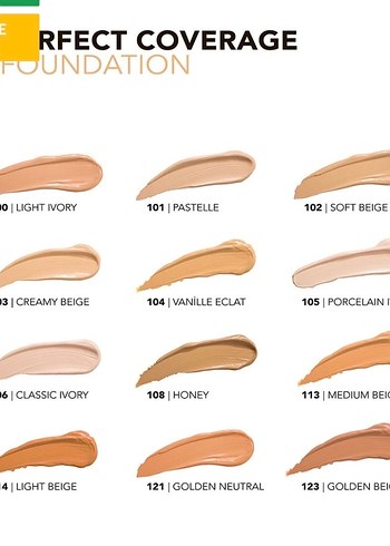 Flormar Perfect Coverage Fondöten 105 Porcelain Ivory - Görsel 4