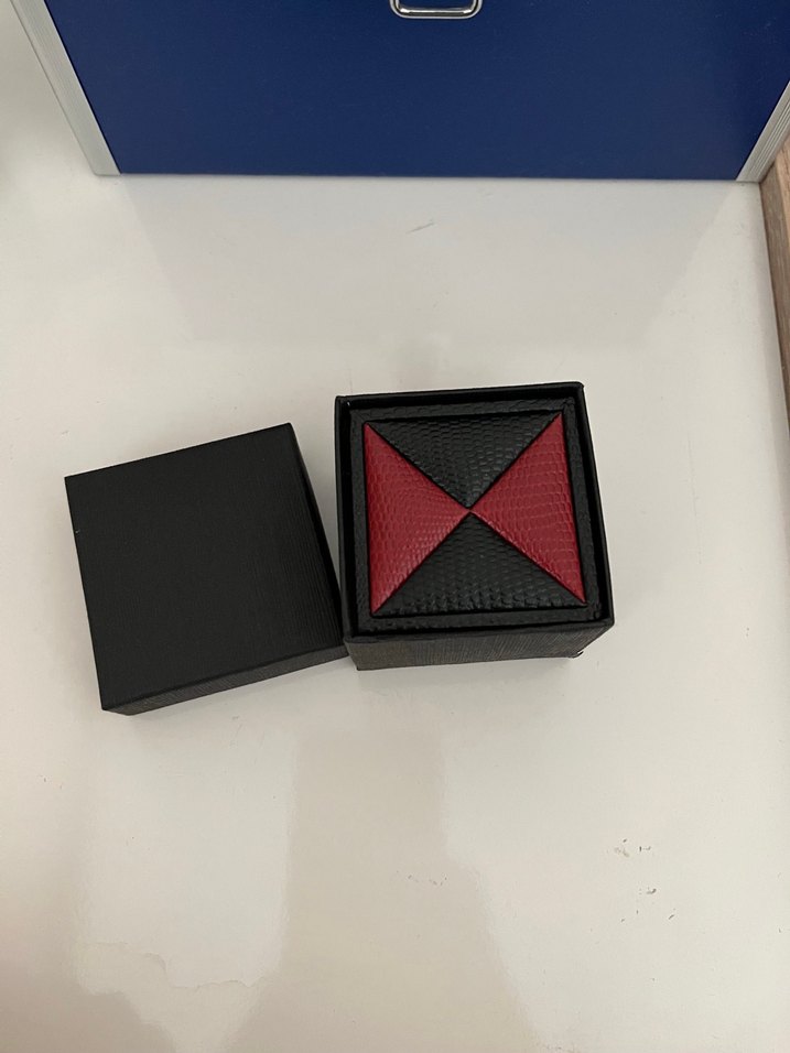 Siyah Modern Yüzük Kutusu - Görsel 4