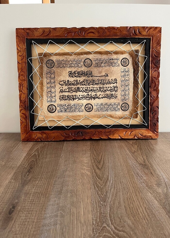 Keçi derisi tablo - Görsel 2