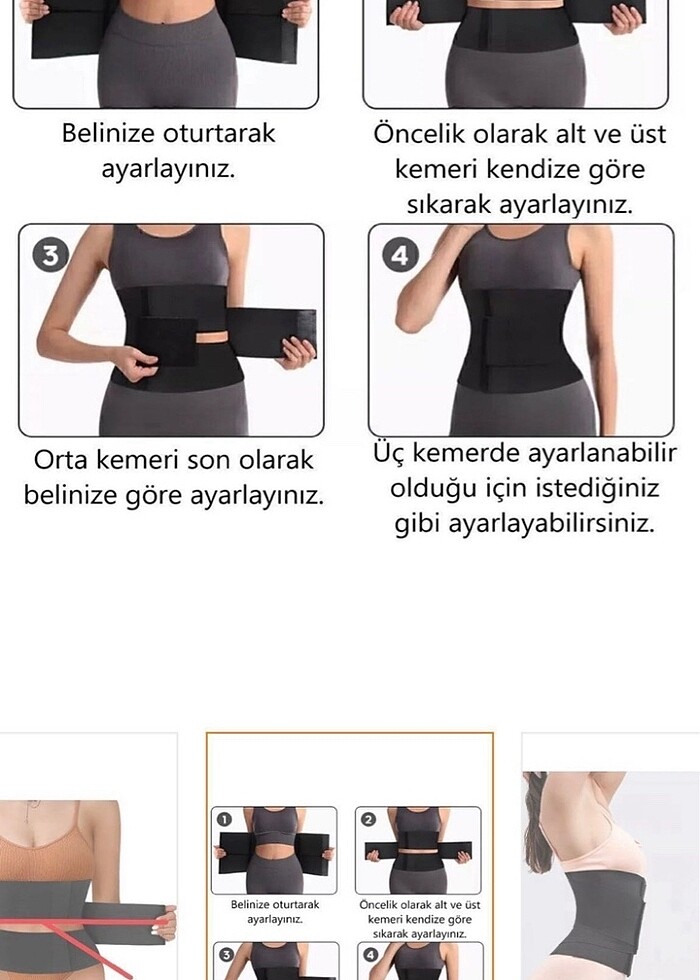 Bayan korse - Görsel 3