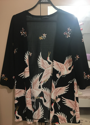 Desenli kimono 