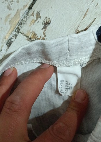 Kız Çocuk Gri Bağcıklı Şort - Görsel 2