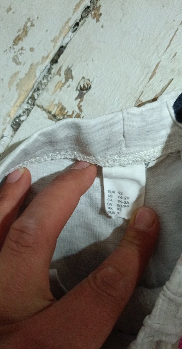 Kız Çocuk Gri Bağcıklı Şort - Görsel 2