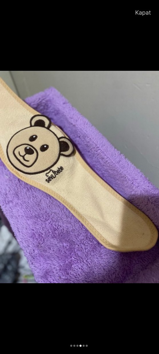 Leopar Desenli Bebek Bel Isıtıcı - Görsel 4