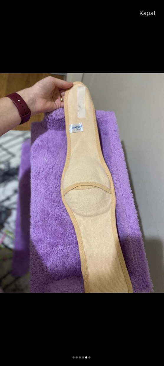 Leopar Desenli Bebek Bel Isıtıcı - Görsel 5