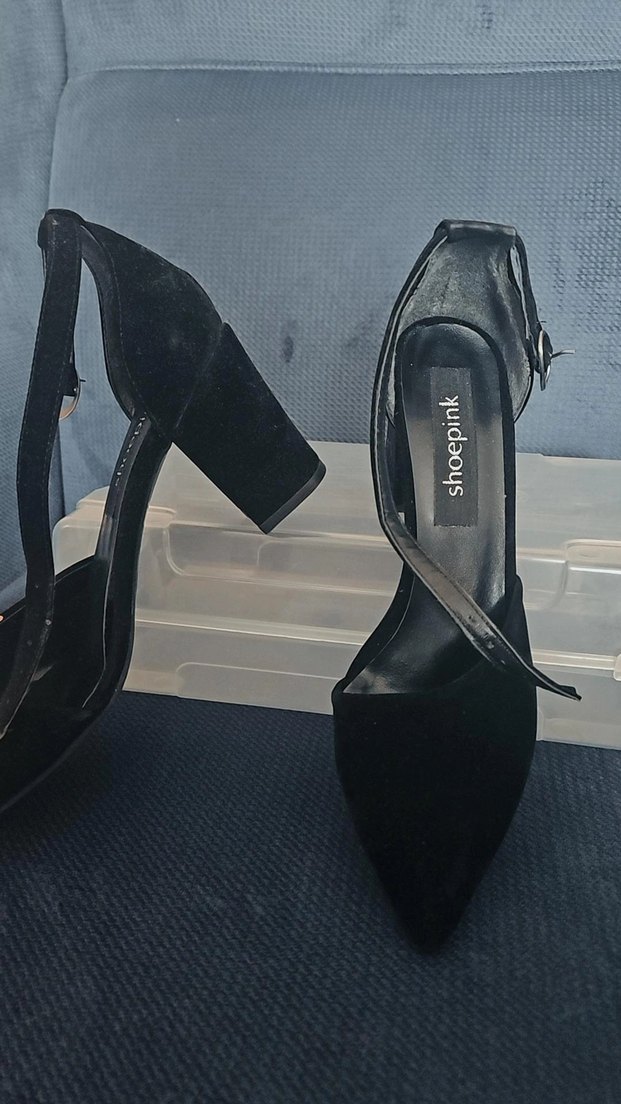 Kadın Siyah Topuklu Goth Stiletto - Görsel 2