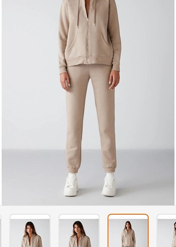 vizon kapüşonlu Kadın üst - Görsel 2