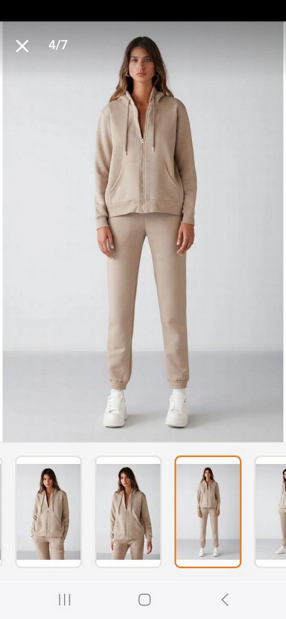 vizon kapüşonlu Kadın üst - Görsel 2