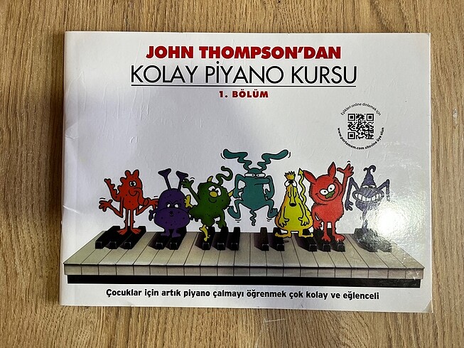 Kolay Piyano Kursu Kitabı