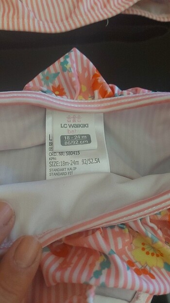 LC Waikiki Kız bebek bikini