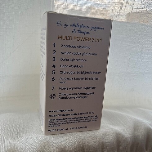Nivea Nivea Sıkılaştırıcı Vücut Yağı