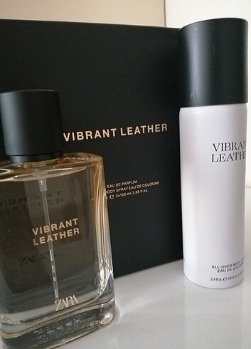 Vibrant Leather edp set