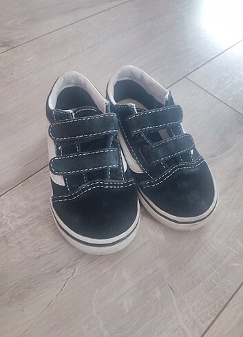 24 Beden siyah Renk Orijinal Vans 24 numara