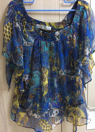 Zara Zara desenli bluz