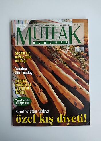 Beden Renk 11 adet yemek dergisi