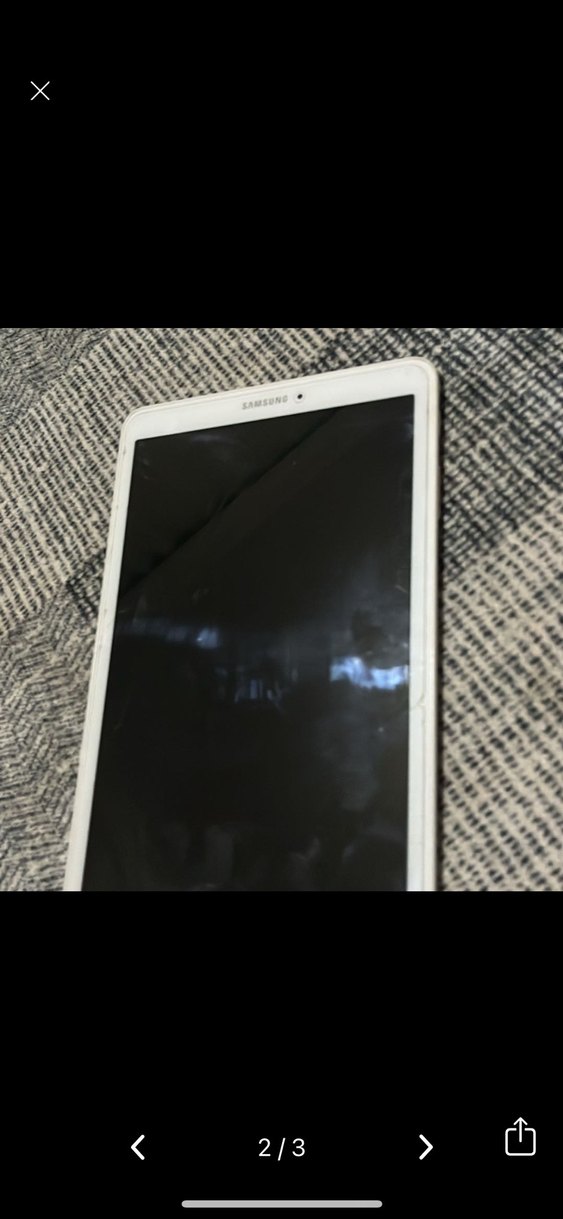 Beyaz Samsung Tablet - Görsel 2