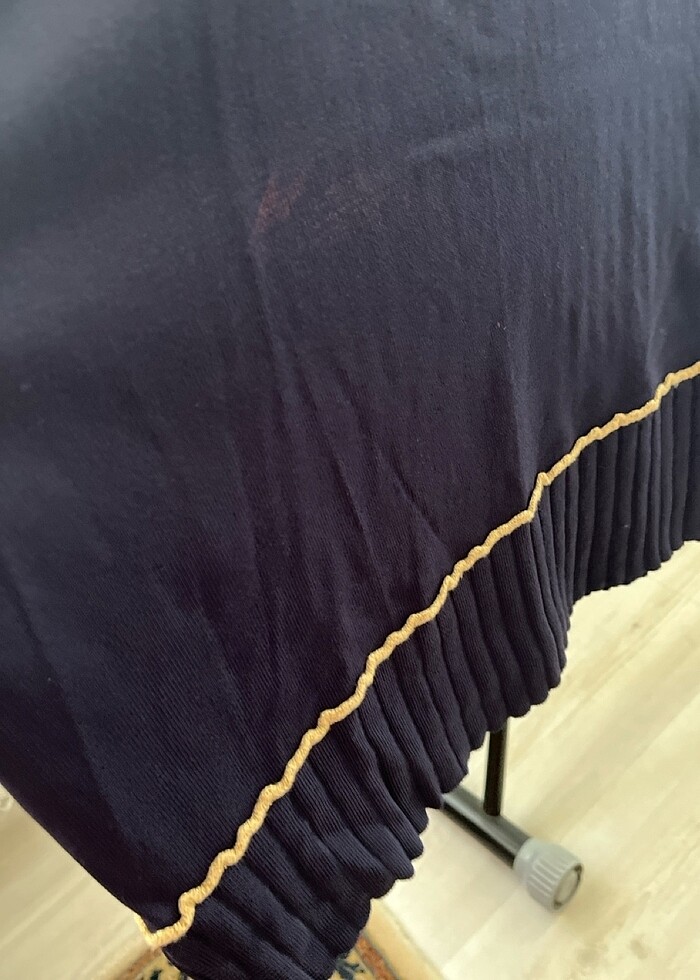 Aker lacivert tasarım triko tunik - Görsel 3