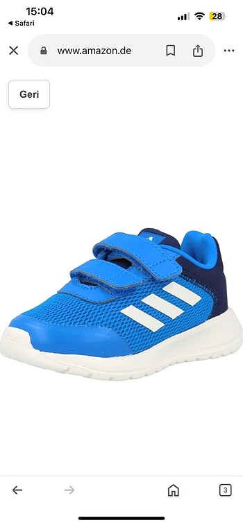 Adidas çocuk ayakkabısı