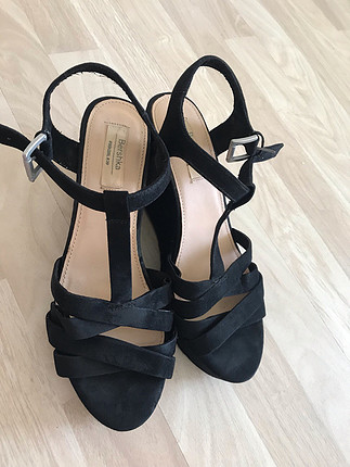 39 Beden siyah Renk Ayakkabı sandalet 