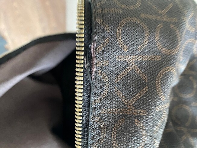 Beden kahverengi Renk Calvin Klein sırt çantası