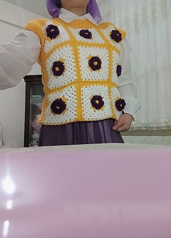 Diğer Motifli süveter yeni yapıldı satılıktır