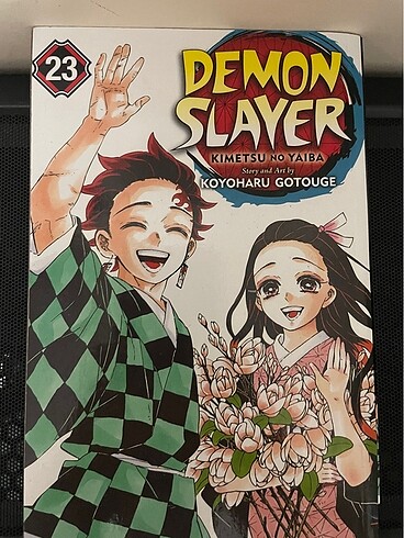 demon slayer 23.cilt ingilizce