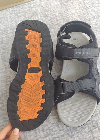 Gri Erkek sandalet - Görsel 3