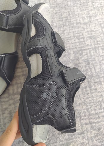 Gri Erkek sandalet - Görsel 4