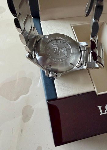 Longines gümüş saat. AÇIKLAMAYI OKUYUN - Görsel 3