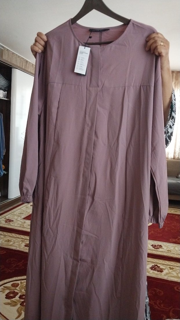 Zanzea 4XL mor renk ferace - Görsel 2