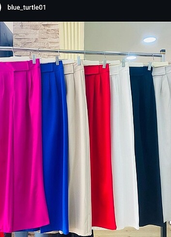 Cırtlı Palazzo Pantolon - Görsel 2