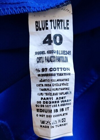 Cırtlı Palazzo Pantolon - Görsel 7