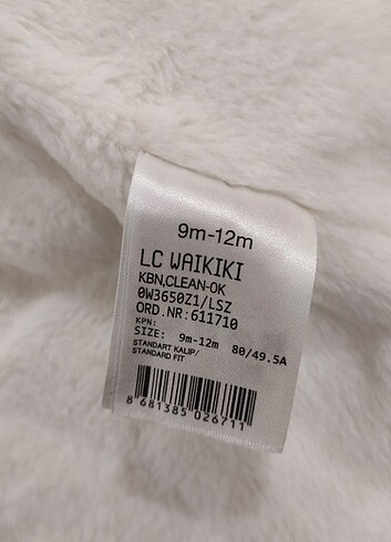 LC Waikiki Kız Bebek Mont