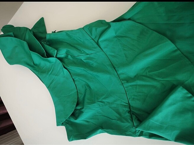 s Beden yeşil Renk ADL marka abiye elbise