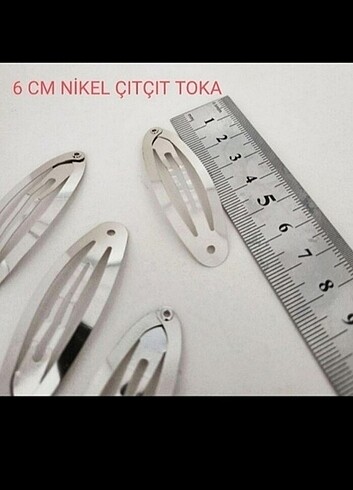 6 cm çıtçıt toka 