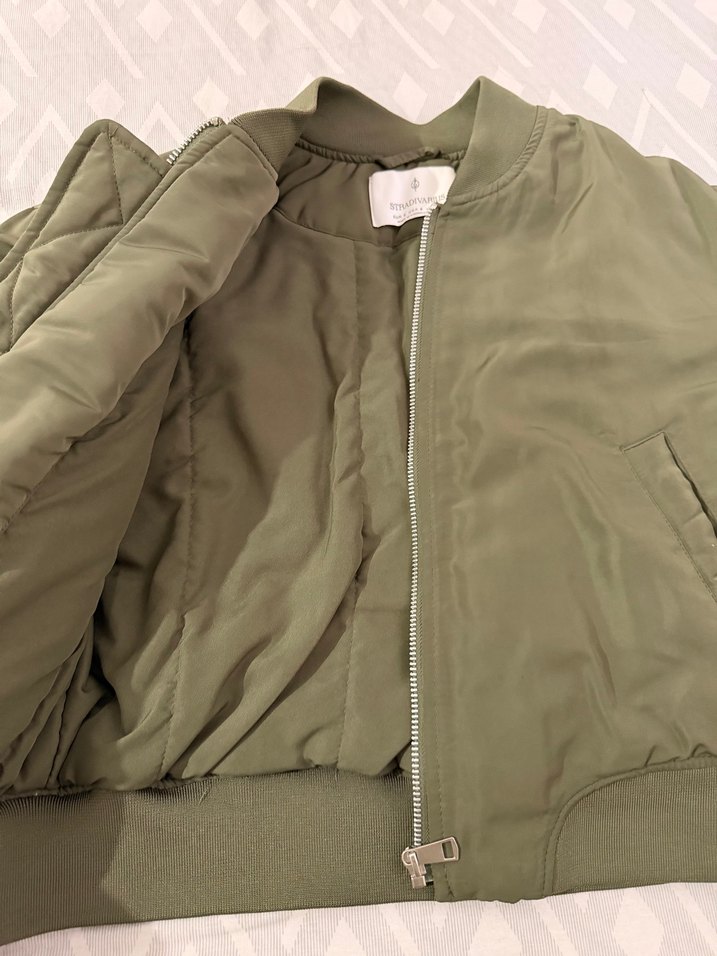 Haki Bomber Ceket — görsel 3/5