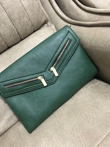 Yeşil portföy çanta