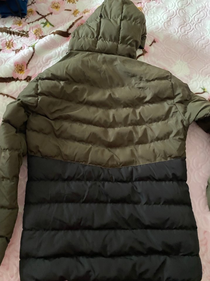 Kahverengi Kapüşonlu erkek çocuk Kış Montu - Görsel 3